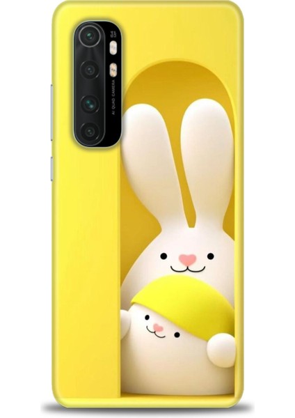 Xiaomi Mi Note 10 Lite Kılıf Hd Baskılı Kılıf + Seramik Tam Kaplayan Ekran Koruyucu 72