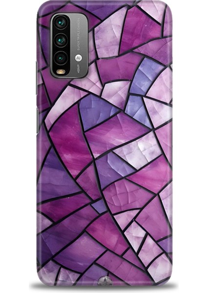 Xiaomi Redmi 9t Hd Baskılı Kılıf + Seramik Tam Kaplayan Ekran Koruyucu 331