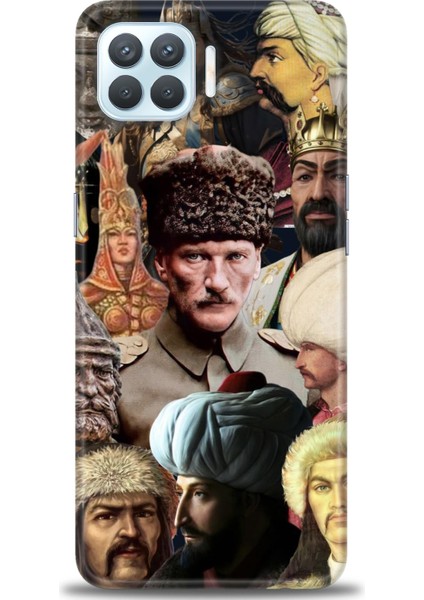 Oppo A73 Kılıf Hd Baskılı Kılıf + Seramik Tam Kaplayan Ekran Koruyucu 466
