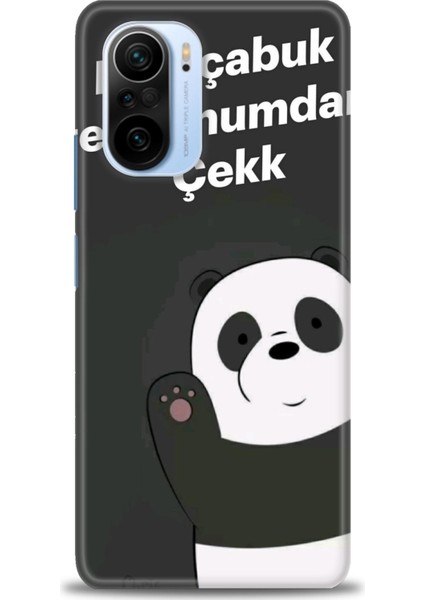 Xiaomi Redmi K40 Pro Hd Baskılı Kılıf + Seramik Tam Kaplayan Ekran Koruyucu 156