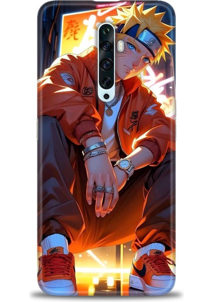 Oppo Reno 2z Kılıf Hd Baskılı Kılıf + Seramik Tam Kaplayan Ekran Koruyucu 252
