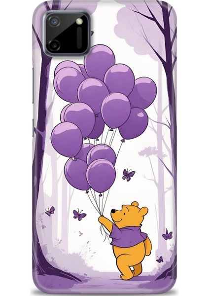 Realme C11 Kılıf Hd Baskılı Kılıf + Seramik Tam Kaplayan Ekran Koruyucu 59