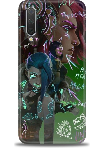 Xiaomi Mi 9 Se Kılıf Hd Baskılı Kılıf + Seramik Tam Kaplayan Ekran Koruyucu 272