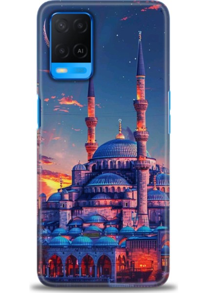 Oppo A54 4g Kılıf Hd Baskılı Kılıf + Seramik Tam Kaplayan Ekran Koruyucu 227