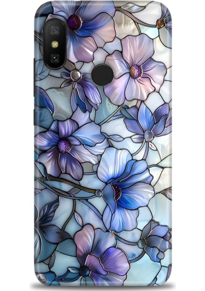 Xiaomi Mi A2 Lite Kılıf Hd Baskılı Kılıf + Seramik Tam Kaplayan Ekran Koruyucu 333