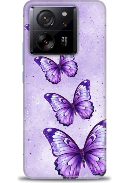 Xiaomi Mi 13T Pro Kılıf Hd Baskılı Kılıf + Seramik Tam Kaplayan Ekran Koruyucu 296