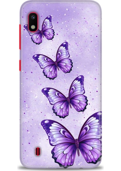 Samsung Galaxy A10 Hd Baskılı Kılıf + Seramik Tam Kaplayan Ekran Koruyucu 296