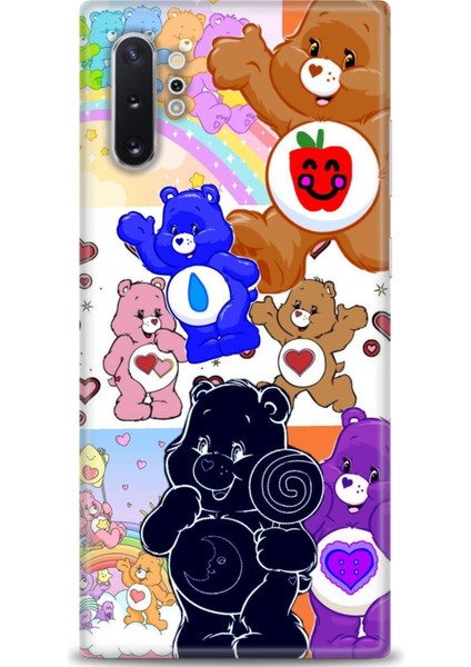 Samsung Galaxy Note 10 Plus Hd Baskılı Kılıf + Seramik Tam Kaplayan Ekran Koruyucu 493