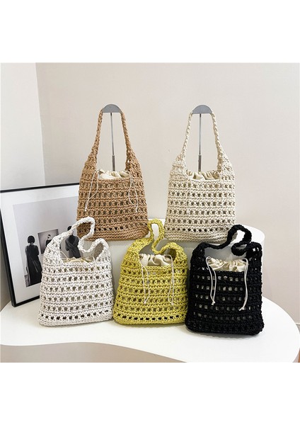 Mkjınmeı Yazlık Kadın Hasır Omuz Çantası (Yurt Dışından) fiyatları