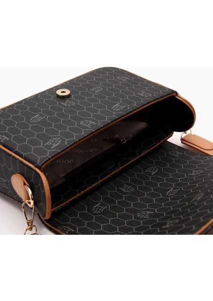 930099 Siyah Kadın Omuz Çantası Levidor