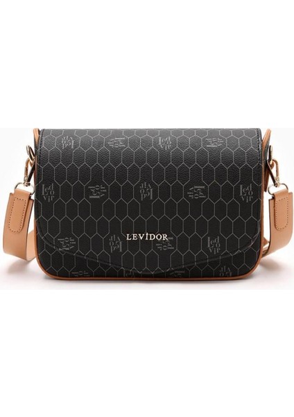 930099 Siyah Kadın Omuz Çantası Levidor modelleri