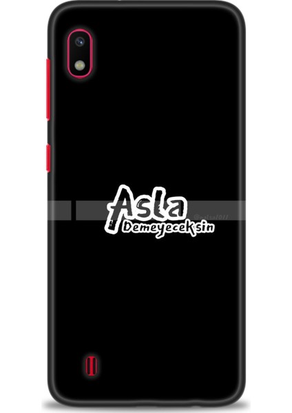 Samsung Galaxy A10 Hd Baskılı Kılıf + Seramik Tam Kaplayan Ekran Koruyucu 397