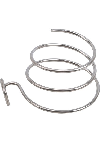 C Beyaz Saç Kurutma Makinesi Tutucu Blower Organizatör Yapışkan Duvara Monte Tırnak Hiçbir Sondaj Paslanmaz Çelik Banyo Için Spiral Standı (Yurt Dışından) indirimleri