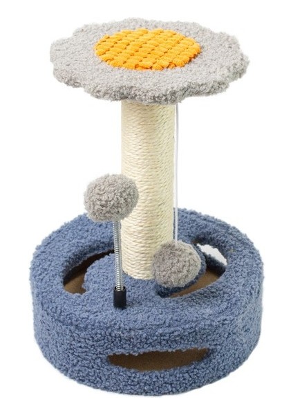 Mkjınmeı Kedi Tırmanma Çerçevesi Küçük Kedi Oyuncakları Yaratıcı Ayçiçeği Kedi Tırmalama Sütunu Malzemeleri (Yurt Dışından)