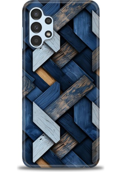Samsung Galaxy A13 4g Hd Baskılı Kılıf + Seramik Tam Kaplayan Ekran Koruyucu 322