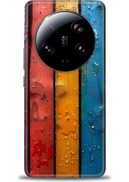 Xiaomi Mi 13 Ultra Kılıf Hd Baskılı Kılıf + Seramik Tam Kaplayan Ekran Koruyucu 435