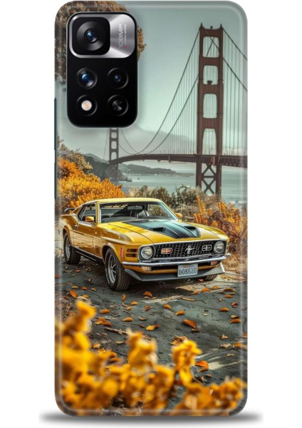 Xiaomi Redmi Note 11 Pro Plus Hd Baskılı Kılıf + Seramik Tam Kaplayan Ekran Koruyucu 105