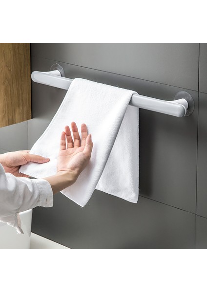 Siyah Uzun Banyo Malzemeleri Banyo Rafı Havlu Askısı Yumruk Tuvalet Banyo Vantuz Askısı Havlu Askısı Iskandinav Basit Yaratıcı Çubuk (Yurt Dışından) fiyatları