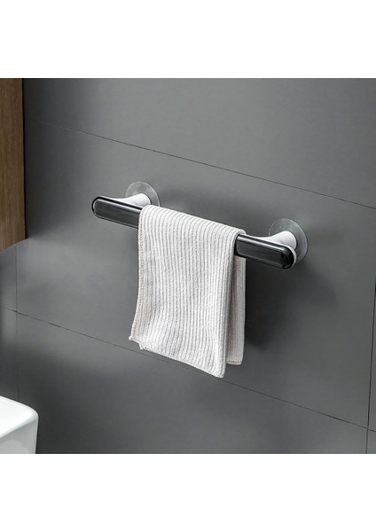 Siyah Uzun Banyo Malzemeleri Banyo Rafı Havlu Askısı Yumruk Tuvalet Banyo Vantuz Askısı Havlu Askısı Iskandinav Basit Yaratıcı Çubuk (Yurt Dışından) indirimleri