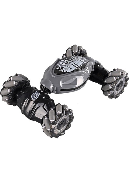 4WD 1:16 Akrobasi Uzaktan Kumandalı Araba LED Işık Hareket Algılama Deformasyon Büküm Tırmanma Radyo Kontrollü Araba Çocuklar Için Oyuncak (Yurt Dışından)