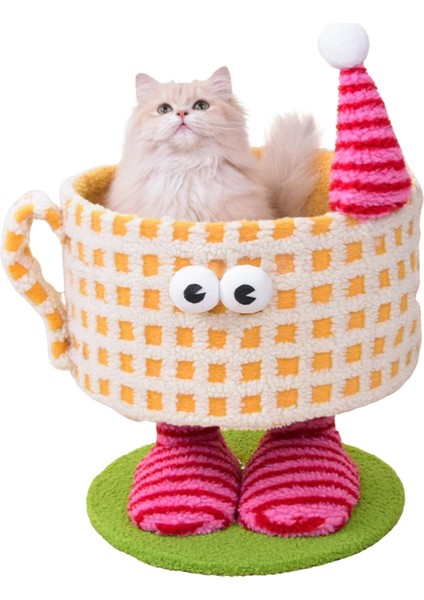 Mkjınmeı Four Seasons Universal Kedi Tırmalama Tahtası Kedi Tırmanma Çerçevesi (Yurt Dışından)