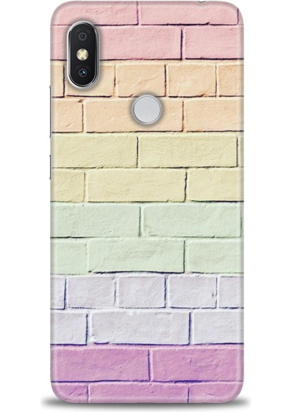 Xiaomi Redmi Note 6 Pro Hd Baskılı Kılıf + Seramik Tam Kaplayan Ekran Koruyucu 434