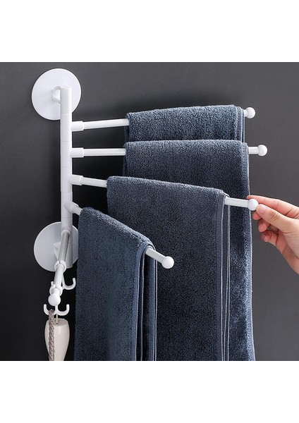 Beyaz 3 Katmanlı Duvara Montaj Yumruk Yapışkanlı Banyo Havlu Tutucu Askı Raf Raflı Dolap Organizatör Kapı Asılı Tutucu Organizatör Standı (Yurt Dışından) fiyatları