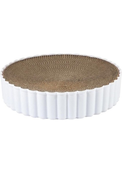 Mkjınmeı Aşınmaya Dayanıklı Yuvarlak Kedi Tırmalama Tahtası Kedi Oyuncağı (Yurt Dışından)