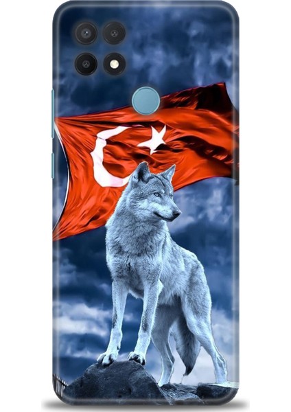 Oppo A15 Kılıf Hd Baskılı Kılıf + Seramik Tam Kaplayan Ekran Koruyucu 36