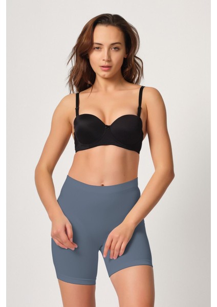 Antrasit Soft Paçalı Boxer