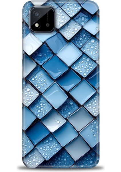 Realme C11 2021 Kılıf Hd Baskılı Kılıf + Seramik Tam Kaplayan Ekran Koruyucu 328