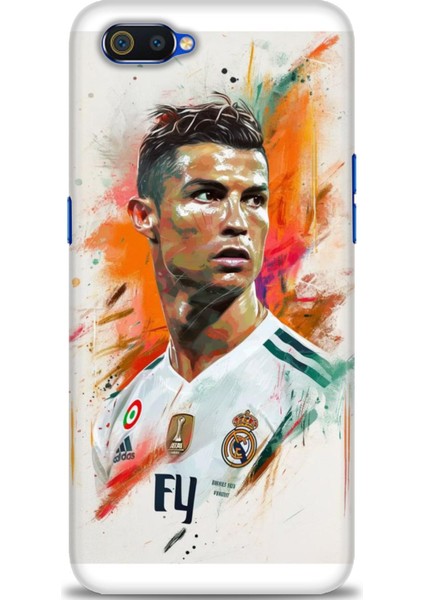 Realme C2 Kılıf Hd Baskılı Kılıf + Seramik Tam Kaplayan Ekran Koruyucu 7