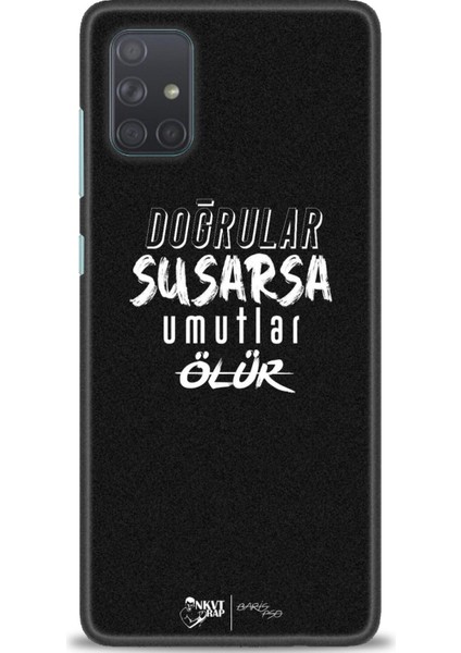 Samsung Galaxy A71 Hd Baskılı Kılıf + Seramik Tam Kaplayan Ekran Koruyucu 395