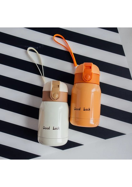 "mini Termos Bardak 200ML/360ML Cep Bardak Paslanmaz Çelik Termal Kahve Kupası Vakumlu Matara Yalıtımlı Sıcak Su Torbası Çocuk Hediyesi " (Yurt Dışından)