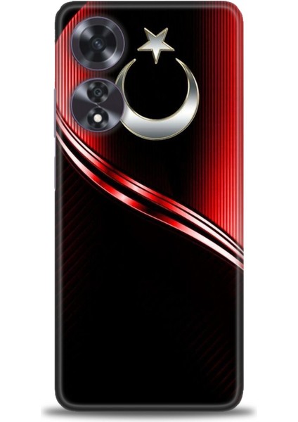 Oppo A60 Kılıf Hd Baskılı Kılıf + Seramik Tam Kaplayan Ekran Koruyucu 31