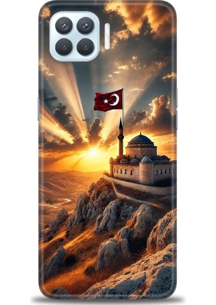 Oppo A73 Kılıf Hd Baskılı Kılıf + Seramik Tam Kaplayan Ekran Koruyucu 229