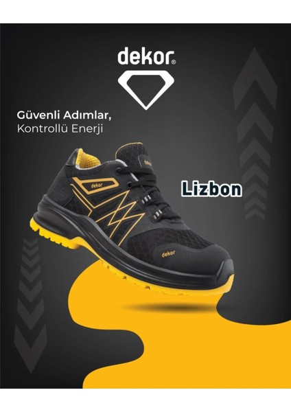 Remont Dekor Lizbon Yazlık Çelik Burunlu Iş Güvenliği Ayakkabısı