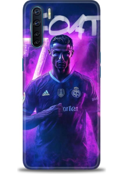 Oppo A91 Kılıf Hd Baskılı Kılıf + Seramik Tam Kaplayan Ekran Koruyucu 9