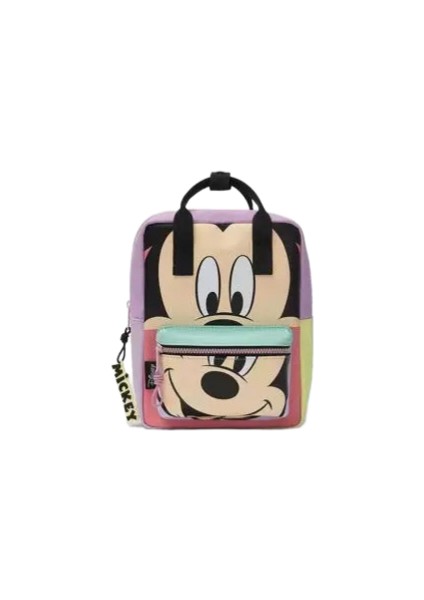 "disney Mickey Mouse Çizgi Film Moda Sırt Çantası Kadın Minnie Tuval Okul Çantası Moda Büyük Kapasiteli Sırt Çantası Kızlar Mochila " (Yurt Dışından)