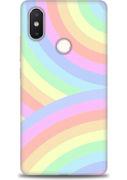 Xiaomi Mi 8 Se Kılıf Hd Baskılı Kılıf + Seramik Tam Kaplayan Ekran Koruyucu 425