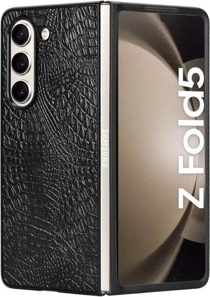 Samsung Galaxy Z Için Şık Klasik Durumda Kat 5 Klasik Timsah Moda (Yurt Dışından) modelleri