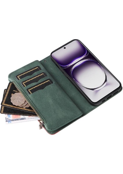 Oppo Oppo 12 5g Dokuz Kart Yuvaları Için Kılıf Kickstand Koruyucu Fermuar Tarzı (Yurt Dışından) indirimleri