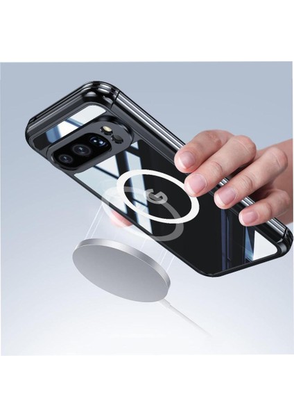 Google Pixel 9 Pro Xl Pet Koruyucu Film Için Miracase Manyetik Kılıf (Yurt Dışından)
