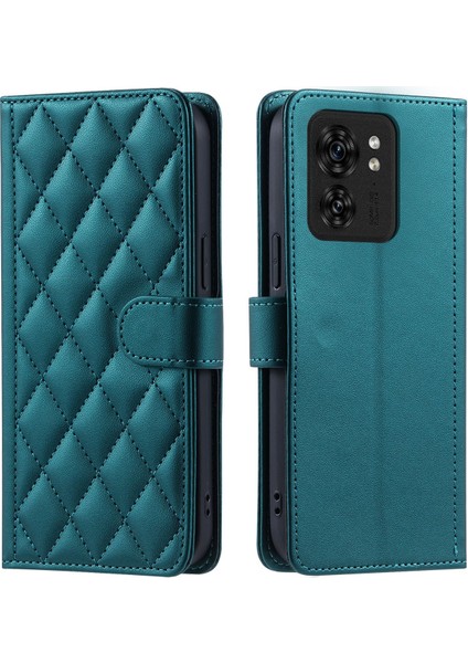Motorola Edge 40 Manyetik Deri Kapaklı Ince Cüzdan Kılıfı Kickstandp Çıkarılabilir Askı Ipi (Yurt Dışından)