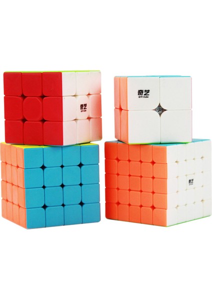 Qiyi Serisi Sihirli Küp Qy Özel Şekilli Qıyı 2x2 3x3 4x4 5x5 Puzzle Çocuk Oyuncakları Hediye Pyraminx Skewb Cubo Magico (Yurt Dışından)