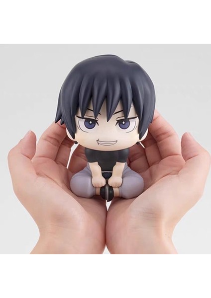 10CM Jujutsu Kaisen Mini Figür Satoru Gojo Figür Aksiyon Geto Suguru Heykeli Q Versiyonu Anime Modeli Pvc Koleksiyon Oyuncak Heykeli (Yurt Dışından)