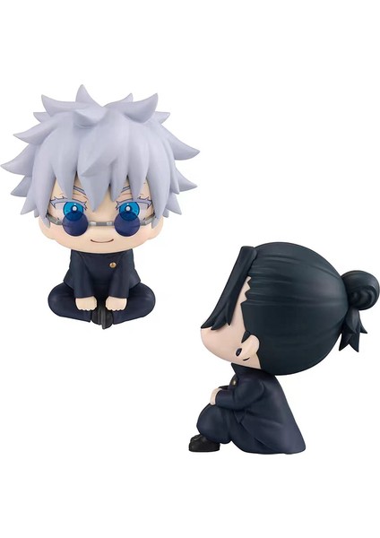 10CM Jujutsu Kaisen Mini Figür Satoru Gojo Figür Aksiyon Geto Suguru Heykeli Q Versiyonu Anime Modeli Pvc Koleksiyon Oyuncak Heykeli (Yurt Dışından)