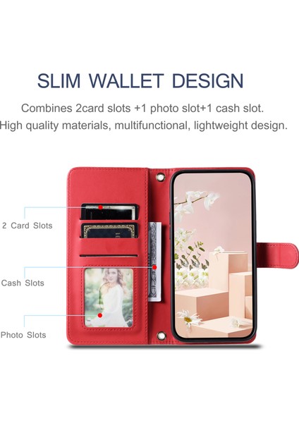 Oppo A92/A72/A52 Manyetik Deri Kapaklı Ince Cüzdan Kılıfı Kickstandp Çıkarılabilir Askı Ipi (Yurt Dışından) fiyatları