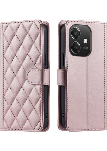 Oppo A40 Manyetik Deri Kapaklı Ince Cüzdan Kılıfı Kickstandp Çıkarılabilir Askı Ipi (Yurt Dışından)