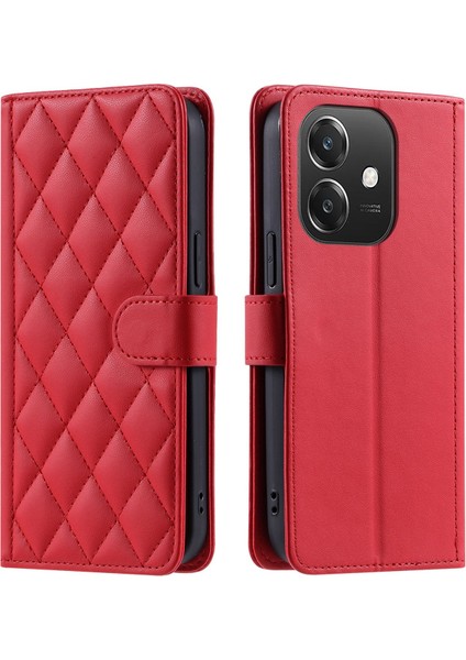 Oppo A40 Manyetik Deri Kapaklı Ince Cüzdan Kılıfı Kickstandp Çıkarılabilir Askı Ipi (Yurt Dışından)